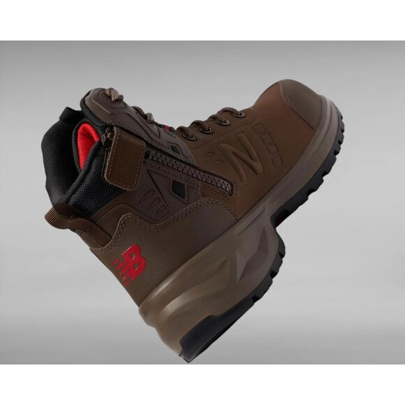 New Balance Work & Safety Calibre Comp Toe EH PR BROWN Boots NWOB SZ 14 $180 main image 7